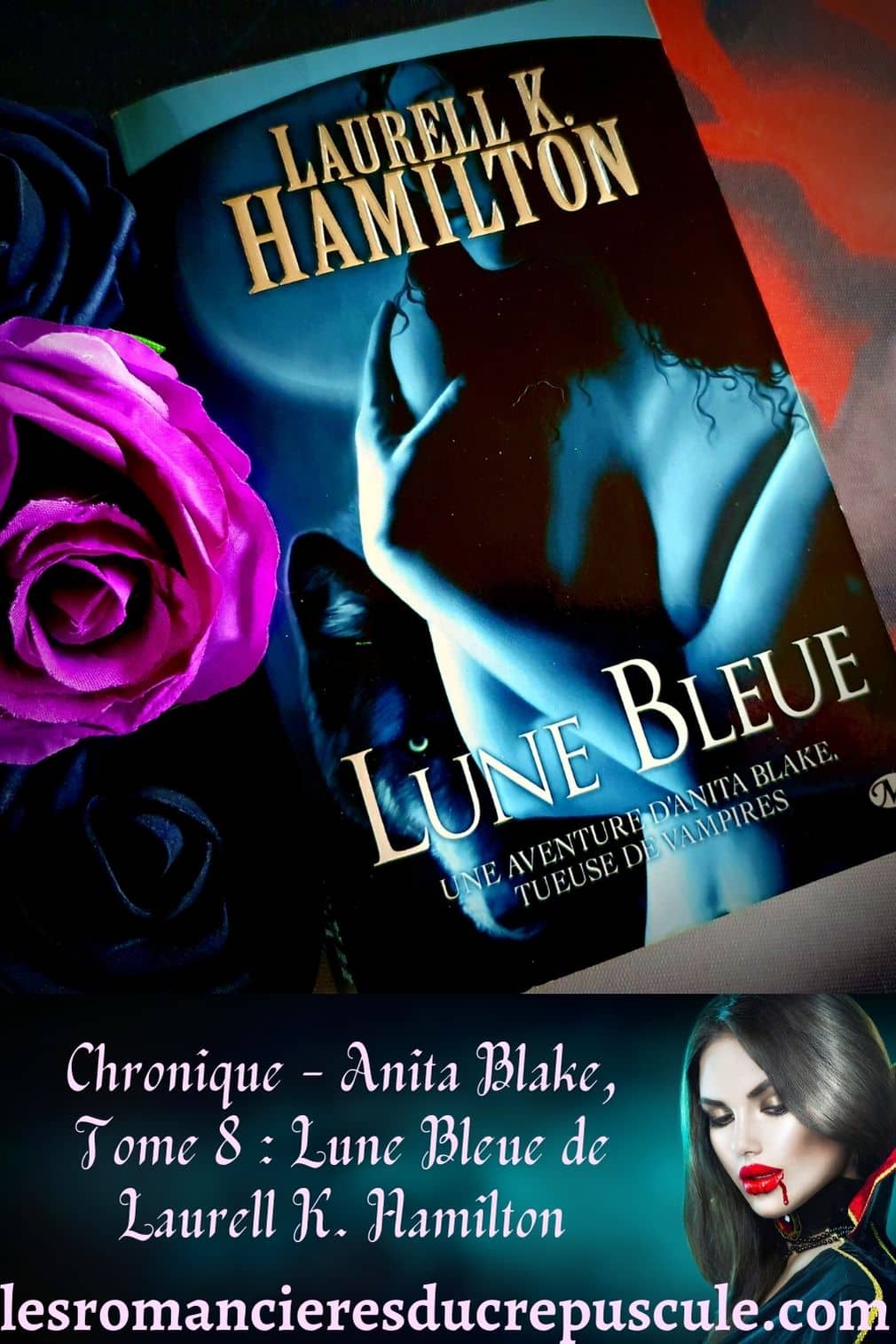 Anita Blake, Tome 8 Lune Bleue de Laurell K. Hamilton - pinterest